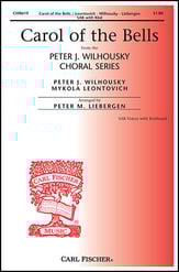 Carol of the Bells Three-Part Mixed choral sheet music cover